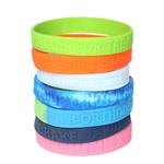 ASPINEI12 1/2" Silicone Band with Embossed Custom Imprint